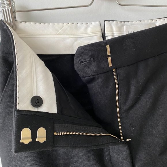 Babaton Black Wide Leg Trousers - Picture 4 of 7